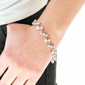 Paparazzi Starlit Shimmer Silver Bracelet